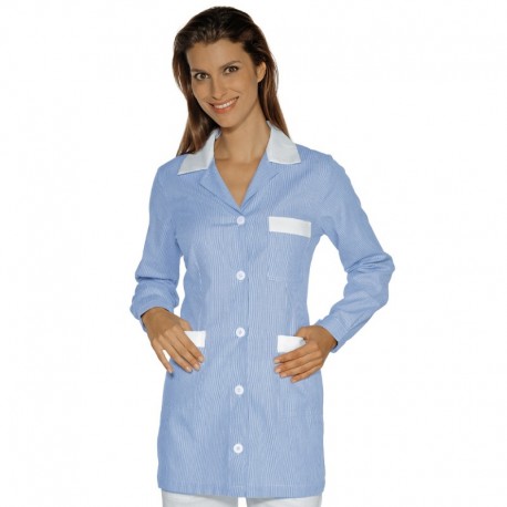 CASACCA MARBELLA Rigatino Azzurro