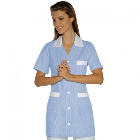 CASACCA MARBELLA M/M Rigatino Colours - AZZURRO