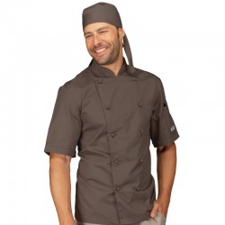 Giacca Cuoco Classica Fango