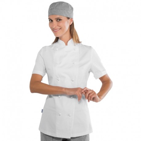 Giacca cuoca lady chef bianco M/M