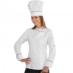 GIACCA LADY SNAPS  BIANCO