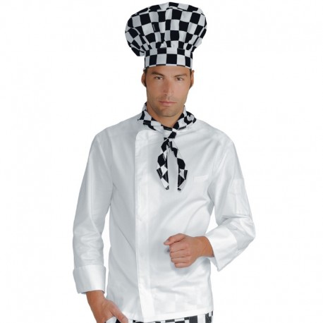 Giacca cuoco bilbao bianco extra light