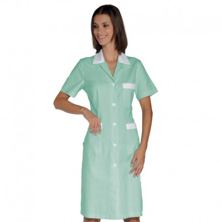 CAMICE POSITANO RIGATINO VERDE/BIANCO M/M