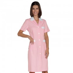 CAMICE POSITANO RIGATINO ROSA/BIANCO M/M