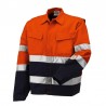 Giubbino alta visibilita' bicolore