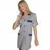 Casacca york grigio + blu ISACCO 016012